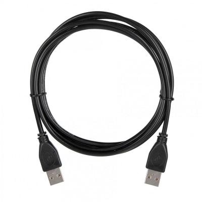 Кабель ACD-U2AAM-20L [ACD-U2AAM-20L] USB 2.0, A male - A male, ТТХ: (7/0.12BC+PE)*1P+(7/0.12BC+PE)*2C+7/0.12BC+AL+PVC OD4.0, Черный, 2м  (742026)