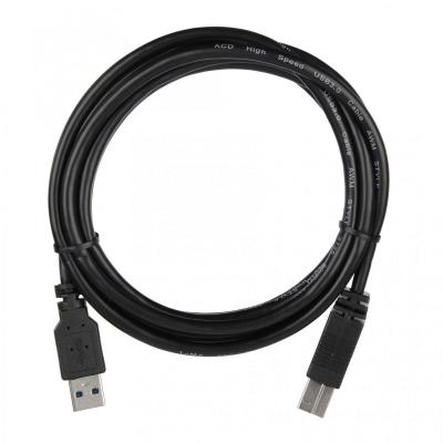 Кабель ACD-U3ABM-20L [ACD-U3ABM-20L] USB 3.0, A male - B male, ТТХ: (7/0.12BC+HDPE)*1P+[(7/0.12BC+HDPE)*2C+7/0.12BC+AL]*2P +7/0.16BC*2C+AL+7/0.12BC+B(80/0.12AL)PVC5.5, Черный, 2м  (742088)