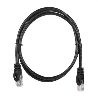 Патч-корд ACD-LPU5C-10B [ACD-LPU5C-10B] Cat5e UTP 24AWG 4Pair, 7/0.18мм CU Черный, 1.0м, (741739)