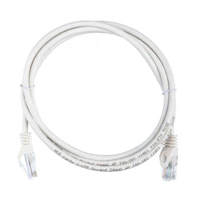 Патч-корд ACD-LPU5C-15W [ACD-LPU5C-15W] Cat5e UTP 24AWG 4Pair, 7/0.18мм CU Белый, 1.5м, (741760)