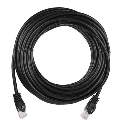 Патч-корд ACD-LPU5C-10M [ACD-LPU5C-10M] Cat5e UTP 24AWG 4Pair, 7/0.18мм CU Черный, 10м, (741838)