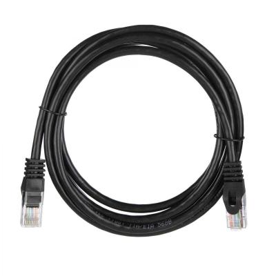Патч-корд ACD-LPU5C-20B [ACD-LPU5C-20B] Cat5e UTP 24AWG 4Pair, 7/0.18мм CU Черный, 2.0м, (741777)