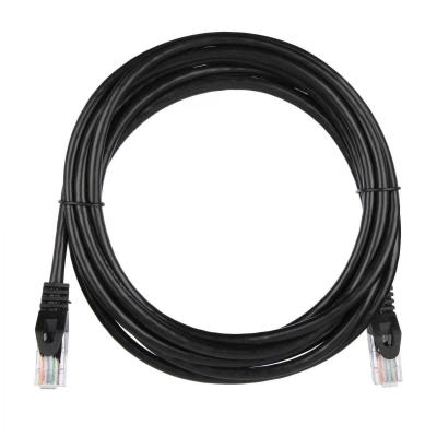 Патч-корд ACD-LPU5C-30B [ACD-LPU5C-30B] Cat5e UTP 24AWG 4Pair, 7/0.18мм CU Черный, 3.0м, (741791)