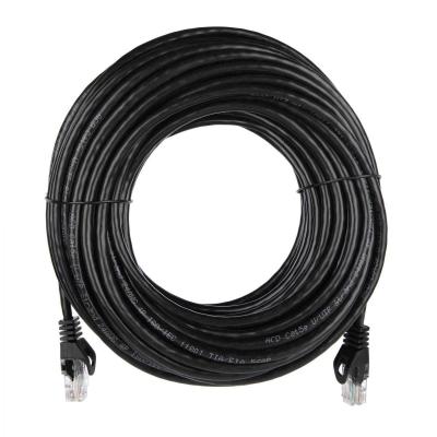 Патч-корд ACD-LPU5C-20M [ACD-LPU5C-20M] Cat5e UTP 24AWG 4Pair, 7/0.18мм CU Черный, 20м, (741852)