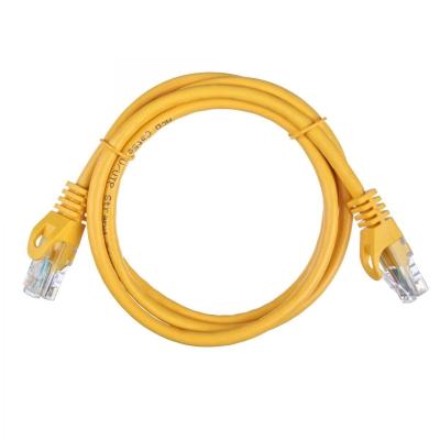 Патч-корд ACD-LPU5E-10Y [ACD-LPU5E-10Y] Cat5e UTP 24AWG 4Pair, 7/0.18мм CCA Желтый,1.0м, (741425)