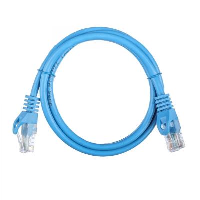 Патч-корд ACD-LPU5E-10L [ACD-LPU5E-10L] Cat5e UTP 24AWG 4Pair, 7/0.18мм CCA Синий,1.0м, (741449)