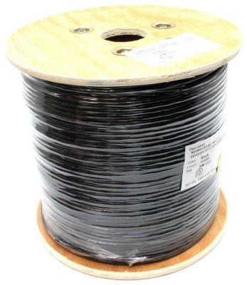 Кабель NEOMAX [NM710032] U/UTP cat.5e 4x2x0.52, 24 AWG, медь, внешний, PE, 305м, черный
