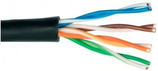 Кабель NEOMAX [NM720032-P] F/UTP cat.5e 4x2x0.52, 24 AWG, медь, внешний, PE, 305м, черный