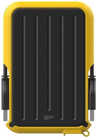 Внешний жесткий диск 2.5" 5 Tb USB 3.2 Silicon Power Armor A66 желтый черный