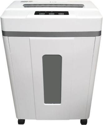 Шредер Office Kit S200TSCD 0,8x1 белый (секр.P-7) фрагменты 6лист. 25лтр. скобы пл.карты CD