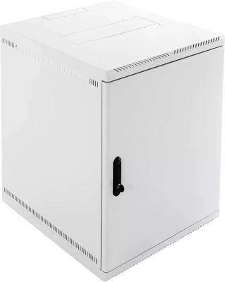 Шкаф коммутационный ЦМО (ШРН-15.650.1) настенный 15U 600x657мм пер.дв.стекл задн.дв.стал.лист несъемн.бок.пан. 100кг серый