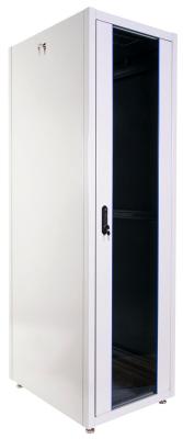 Шкаф коммутационный ЦМО (ШТК-Э-42.6.8-33АА) напольный 42U 600x800мм пер.дв.металл металл 2 бок.пан. 710кг серый 715мм 87кг
