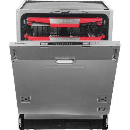 Встраиваемая посудомоечная машина KUPPERSBERG GLM 6080,  полноразмерная, ширина 59.8см, полновстраиваемая, загрузка 14 комплектов