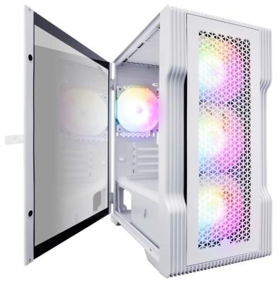 Корпус microATX 1stPlayer TRILOBITE T3 Без БП белый