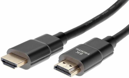 Кабель HDMI 1м VCOM Telecom ACG863-1M круглый черный