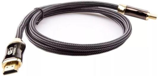 Кабель HDMI 3м VCOM Telecom TCG300-3M круглый черный