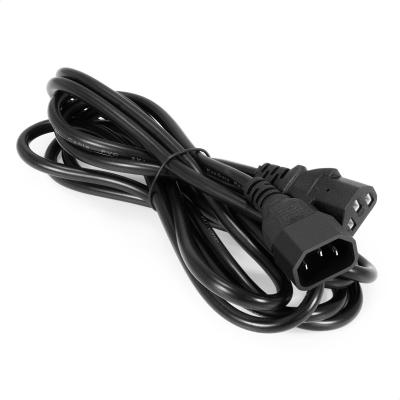 Exegate EP280628RUS Кабель монитор - компьютер (UPS->устройство) ExeGate Power EC-3P (IEC 320 С13->С14) VDE-250V-3*0.75mm2, медь, черный, 3м.