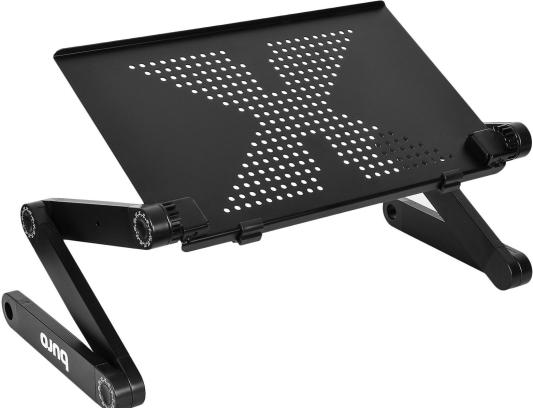 Стол для ноутбука Buro BU-807 столешница металл черный 42x26см