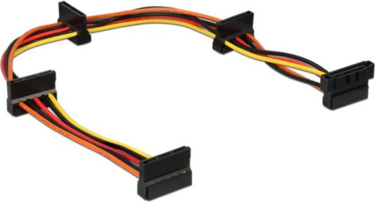 Cablexpert Кабеля питания SATA, 4x15pin(M)/15pin(F), 40см (CC-SATAMF-03)
