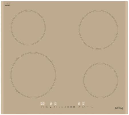 Варочная панель индукционная Korting HI 64560 BCG бежевый