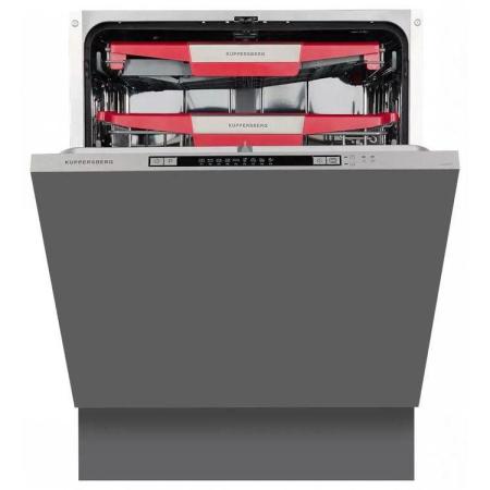 Встраиваемая посудомоечная машина KUPPERSBERG GLM 6075,  полноразмерная, ширина 59.8см, полновстраиваемая, загрузка 14 комплектов
