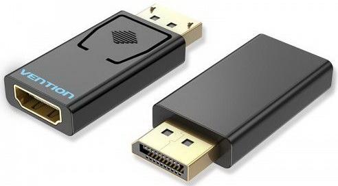 Переходник HDMI DisplayPort Vention HBKB0 черный
