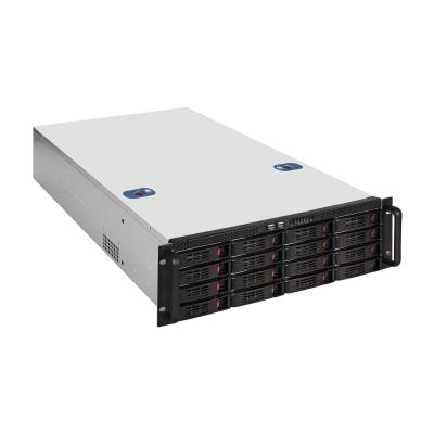Exegate EX281301RUS Серверный корпус ExeGate Pro 3U660-HS16 <RM 19",  высота 3U, глубина 660, БП 2U-700ADS,16xHotSwap, USB>