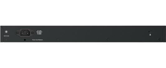 D-Link DGS-1026MP/B1A Неуправляемый коммутатор с 24 портами 10/100/1000Base-T, 2 комбо-портами 100/1000Base-T/SFP и функцией энергосбережения (24 порта PoE 802.3af/at (30 Вт), PoE-бюджет 370 Вт)