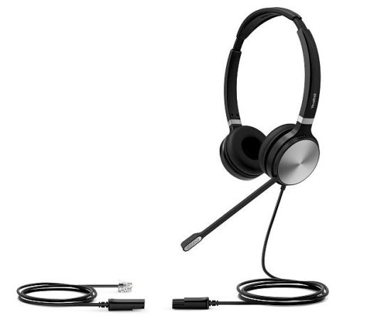 Гарнитура проводная Yealink YHS36 Dual черный
