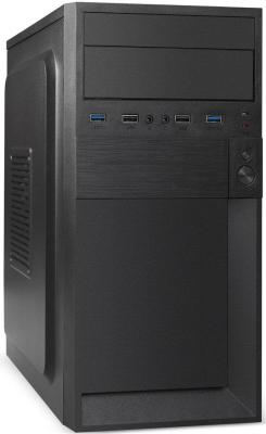 Exegate EX291145RUS Корпус Minitower ExeGate BAA-105U2-01-AAA350 (mATX, БП AAA350 с вент. 8см, 2*USB+2*USB3.0, аудио, черный)