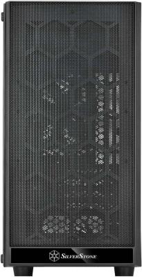 Корпус microATX SilverStone Precision Без БП чёрный