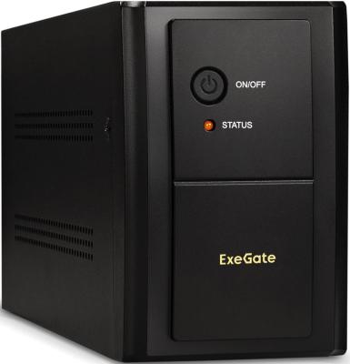 Exegate EP285489RUS ИБП ExeGate SpecialPro UNB-1200.LED.AVR.C13.RJ <1200VA/750W, LED, AVR, 6*IEC-C13, RJ45/11, Black>
