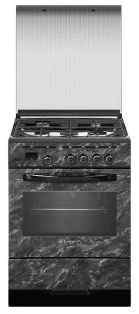 Плита Газовая Gefest ПГ 6300-03 0053 черный/рисунок "мрамор"