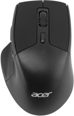 Мышь Acer OMR170 черный оптическая (1600dpi) беспроводная BT/Radio USB (6but)