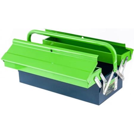 Ящик для инструмента, 430х200х160 мм, три секции, металлический// Сибртех