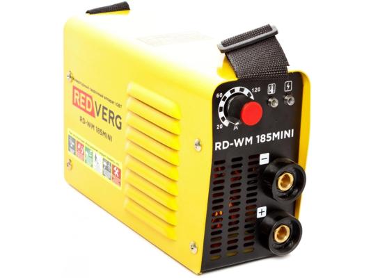 Сварочный аппарат RedVerg RD-WM 185MINI инвертор ММА DC 6.6кВт