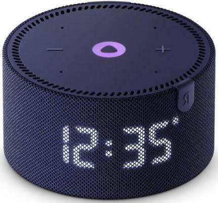 Умная колонка Yandex Станция Новая Станция Мини с часами Алиса синий 10W 1.0 BT 10м (YNDX-00020B)