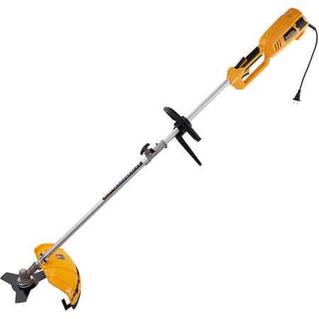 Триммер электрический TE-1220, 1200 Вт, 380 мм, катушка, диск, разборная штанга// Denzel