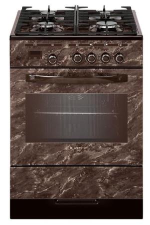 Газовая плита Gefest ПГ 6500-03 0054 коричневый мрамор