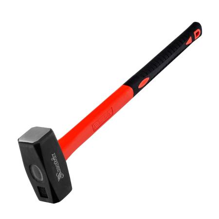 Кувалда 3 кг, фибергласовая обрезиненная рукоятка 600 мм// Matrix