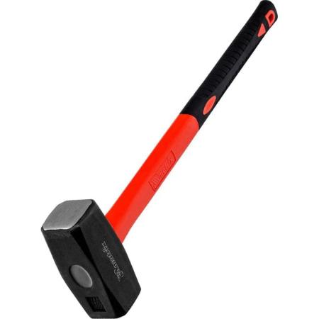 Кувалда 4 кг, фибергласовая обрезиненная рукоятка 600 мм// Matrix