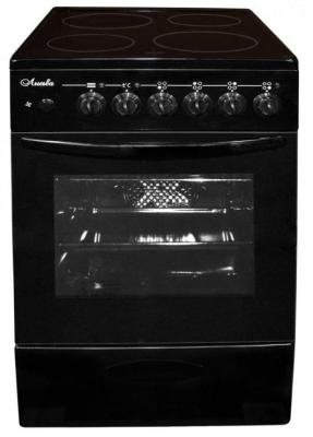 Плита Электрическая Лысьва EF4004MK00 черный стеклокерамика (без крышки)