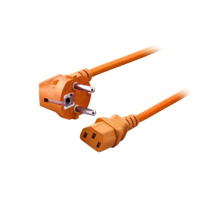 ZJE-001 Шнур (кабель питания) ACD SUPER HEAVY DUTY  3*2,5 S22C13, (Schuko - C13), 10А, оранжевый, 2,0 м {50}