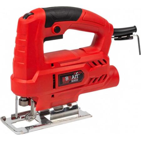 BRAIT Лобзик электрический BJS55 500 Вт, глубина реза 55мм, подходят эл. щетки №402 10шт/уп