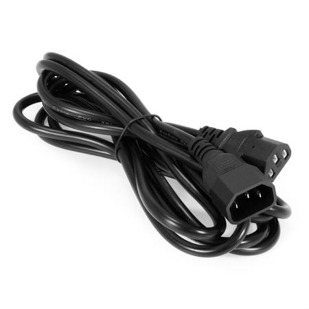 Exegate EP280627RUS Кабель монитор - компьютер (UPS->устройство) ExeGate Power EC-3P (IEC 320 С13->С14) VDE-250V-3*0.5 mm2, медь, черный, 3м.