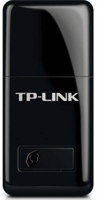 Адаптер TP-Link TL-WN823N Беспроводной мини сетевой USB-адаптер серии N, скорость передачи данных до 300 Мбит/с