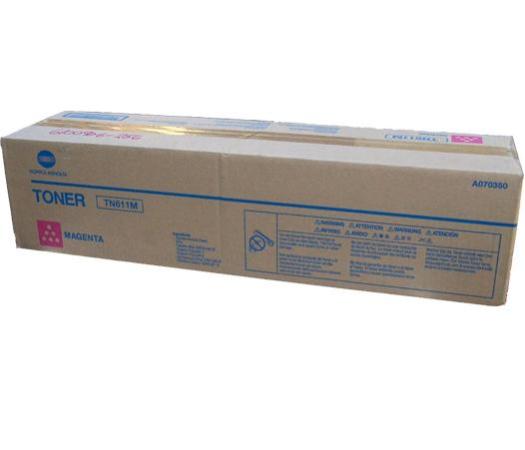 Тонер Konica-Minolta bizhub C451/C550/C650 TN-611M magenta (туба 390г) ELP Imaging®