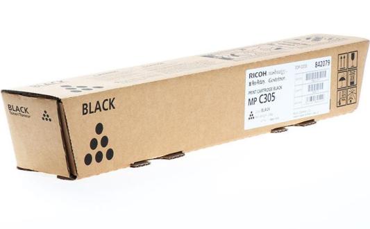 Тонер-картридж Ricoh Aficio MP C305SP/C305SPF, type MPC305E black (туба, 224г) ELP Imaging®