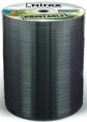 Диск CD-R Mirex 700 Mb, 48х, Shrink (100), Ink Printable (100/500)