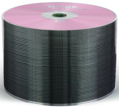 Диск DVD+RW Mirex 4.7 Gb, 4x, Shrink (50), (50/500)